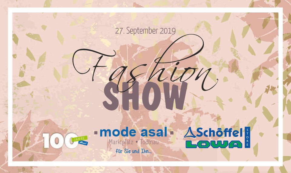 Fashion Show in Todtnau